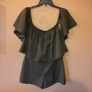 Brand new off the shoulder romper!